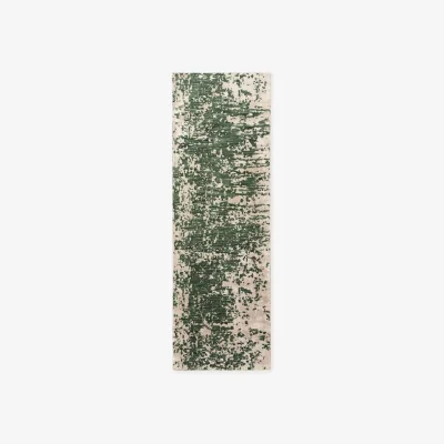 Westwing Hand-Woven Wool Runner Cynthia with Abstract Pattern