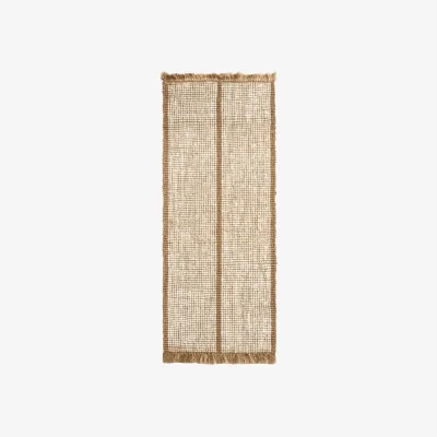 Westwing Handwoven Jute Runner Athens with Fringes