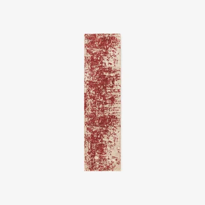Westwing Hand-Woven Wool Runner Cynthia with Abstract Pattern