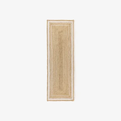 Westwing Handwoven Jute Runner Clover
