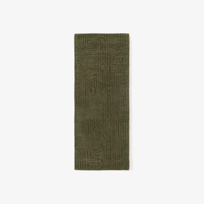 Westwing High-Low Wool Runner Merima, Hand-Tufted