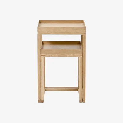 Amara Wooden Nesting Side Tables