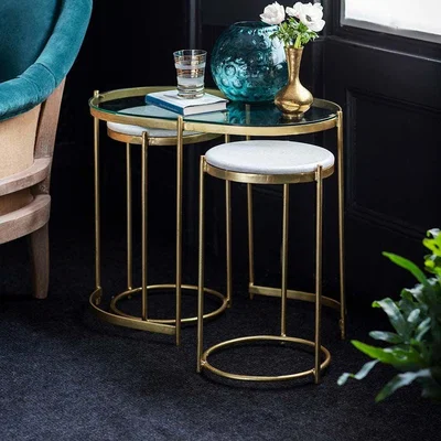 Atkin & Thyme Trinity Nesting Tables Tables