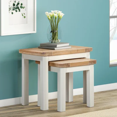 Arighi Bianchi Rutland Painted Nest of Tables