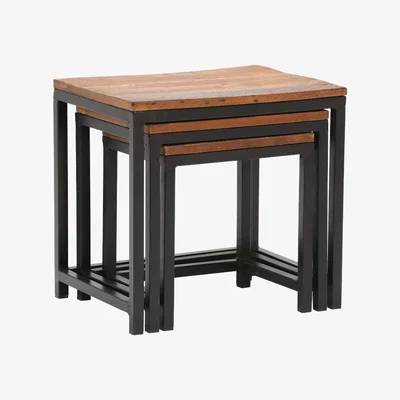 Barker and Stonehouse Little Tree Furniture Mary Rose Nest of 3 Tables