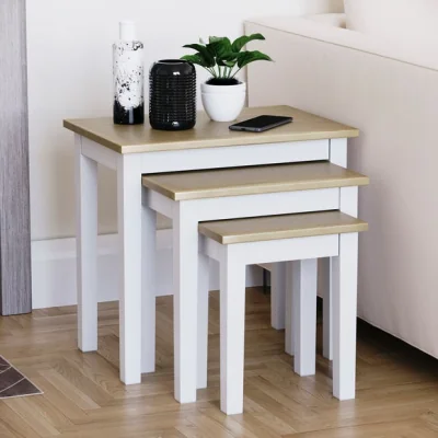 Dunelm Yorkshire Nest of 3 Tables