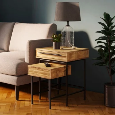 Dunelm Bryant Nest of Side Tables