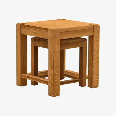 Furniture Village Bakerloo Nest of Tables - Brown