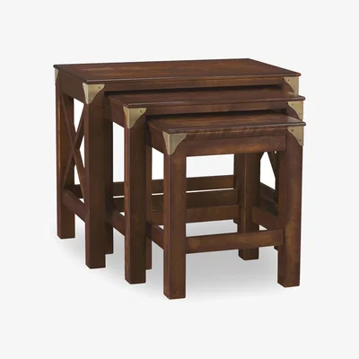 Furniture Village Laura Ashley - Balmoral Nest of 3 Tables