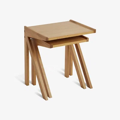 Habitat Habitat Annie Nest of 2 Tables - Natural