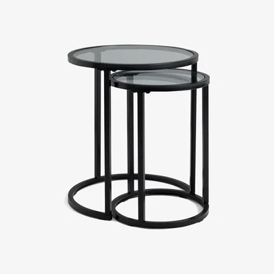 Habitat Habitat Boutique Nest of 2 Tables - Black