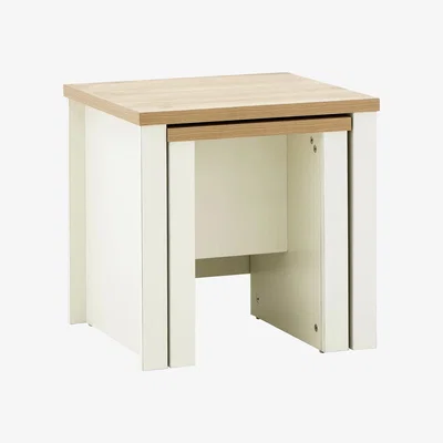 Habitat GFW Lancaster Nest of 2 Tables - Cream