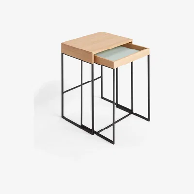 John Lewis John Lewis & Partners Segment Nest of 2 Tables, Natural