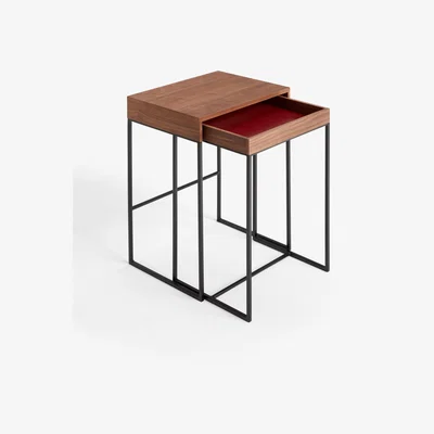 John Lewis John Lewis & Partners Segment Nest of 2 Tables, Brown