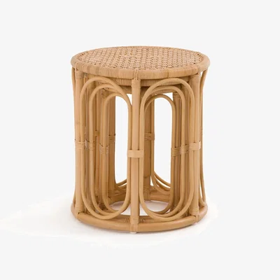 La Redoute Set of 3 Drie Rattan Nesting Side Tables