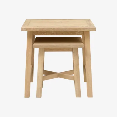 Marks & Spencer Cotswold Company Inglesham Nest of Tables Natural