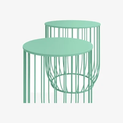 Marks & Spencer Loft  Lois Nesting Tables - Sage, Sage