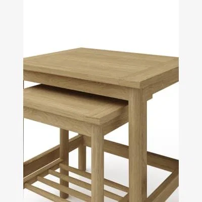 Marks & Spencer M&S  Newark Nest of Tables - Oak, Oak