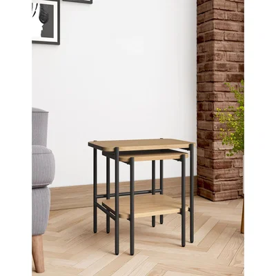 Marks & Spencer M&S Austin Nest of Tables - Oak, Oak