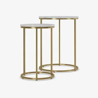Marks & Spencer M&S Farley Nest of Tables - White, White