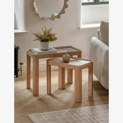 Marks & Spencer Gallery Direct Ember Nest of Tables Natural