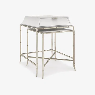 Olivia's Caracole Classic Ceylon Tall Nesting Table