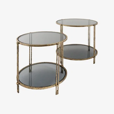 Olivia's Mindy Brownes Rhianna Side Table Set/2
