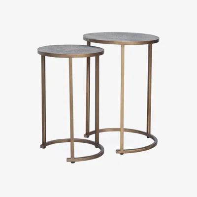 Olivia's DI Designs Hampton Nest of Tables Grey