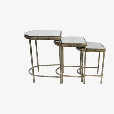 Olivia's Mindy Brownes Set of 3 India Tables