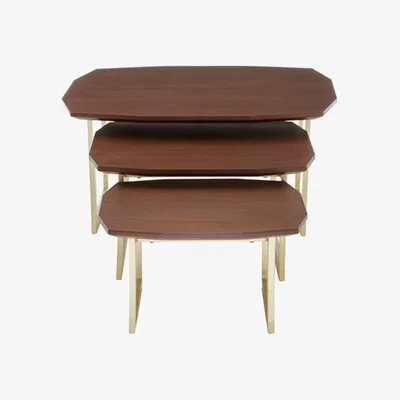 Olivia's Olivia's Vera set of 3 Nesting Table