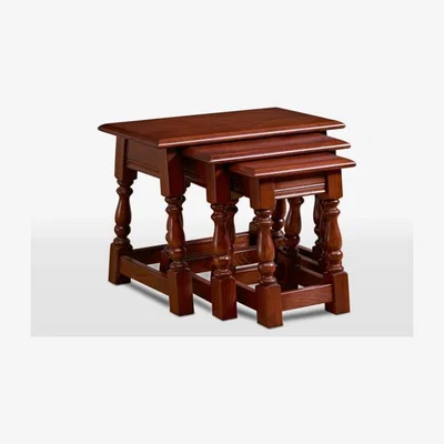 Downtown Wood Bros Old Charm Nest Of Tables (Oc1494)
