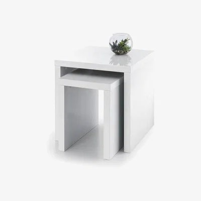 Downtown Julian Bowen Metro High Gloss Nest of Tables