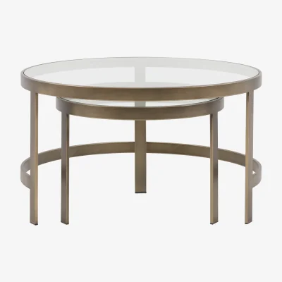 Perch and Parrow Oro Nest of Tables