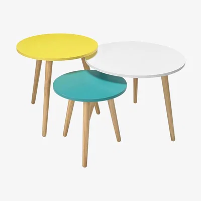 The Range Hove Nest of 3 Tables