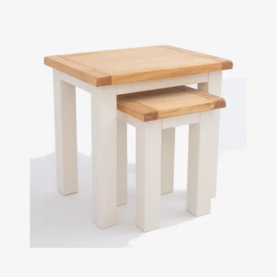 The Range Maggiori Nest of Tables - Set of 2 - Off white
