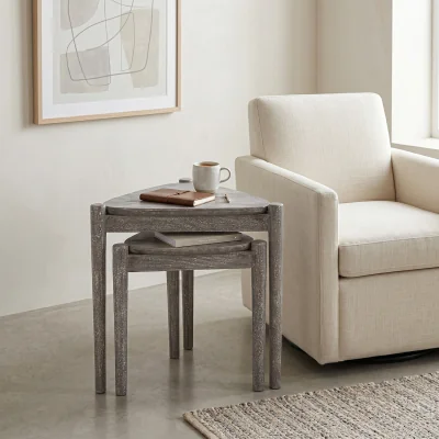 The Range Clapham Nest of Tables - Grey