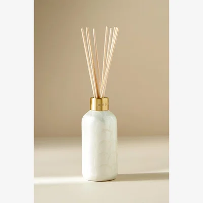Anthropologie Capri Blue Volcano Capiz Reed Diffuser