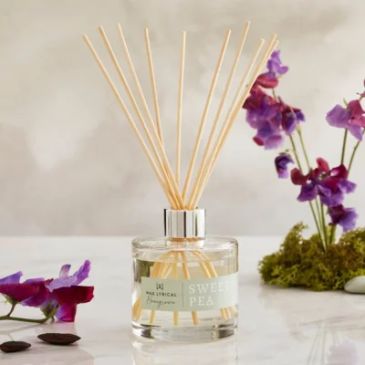 Dunelm Home Grown Sweet Pea Diffuser Natural