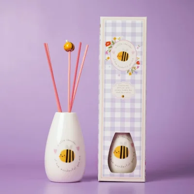 Dunelm Love Life A Little Reminder Lychee & Raspberry Ceramic Diffuser