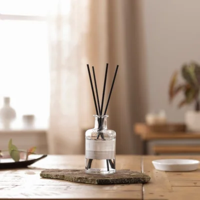 Dunelm Black Pepper and Sandalwood Diffuser Clear
