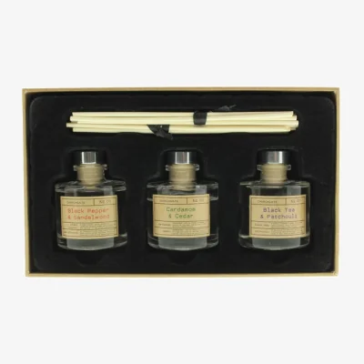 Dunelm Churchgate 50ml Reed Diffuser Set Clear