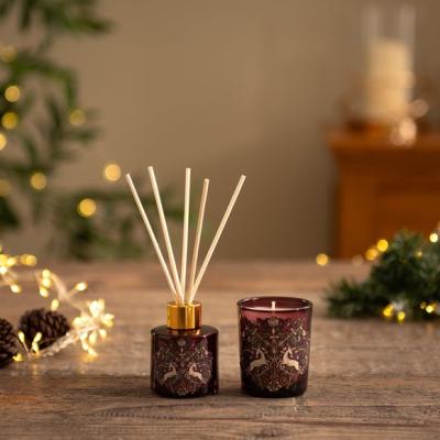 Dunelm Winter Berries Candle & Mini Diffuser Gift Set