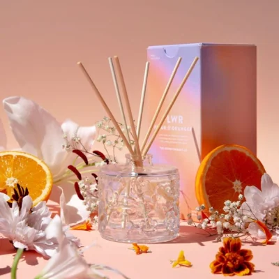 Dunelm The Aromatherapy Co FLWR Fleur D'Oranger Diffuser 90ml Orange