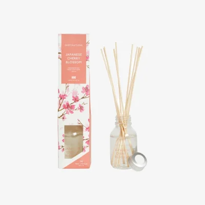 Dunelm Japanese Cherry Blossom Diffuser 100ml Pink