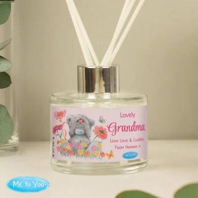 Dunelm Personalised Me to You Flowery Diffuser