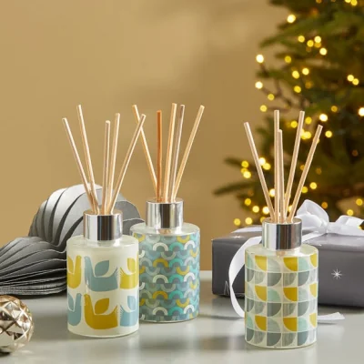 Dunelm Set of 3 Elements Clean Linen Diffusers NA