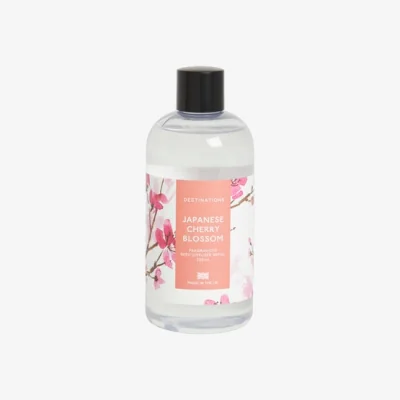 Dunelm Japanese Cherry Blossom Reed Diffuser Refill 250ml Pink