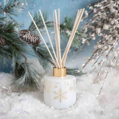Dunelm Season To Sparkle 180ml Reed Diffuser White