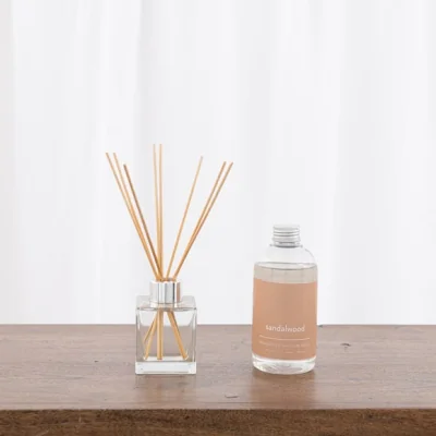 Dunelm Sandalwood Diffuser and Refill Set Brown