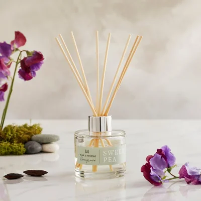 Dunelm Home Grown Sweet Pea Diffuser Natural